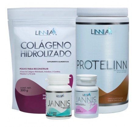 protelinn + colageno arandano+ jannis + fem